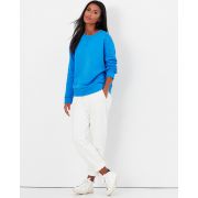 Monique Garment Dyed Crew Neck Sweatshirt