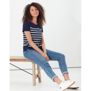 Carley Stripe Classic Crew T-Shirt