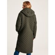 Chatsworth Diamond Quilted Coat With Hood