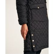 Chatsworth Diamond Quilted Coat With Hood