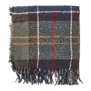 Tartan Boucle Scarf