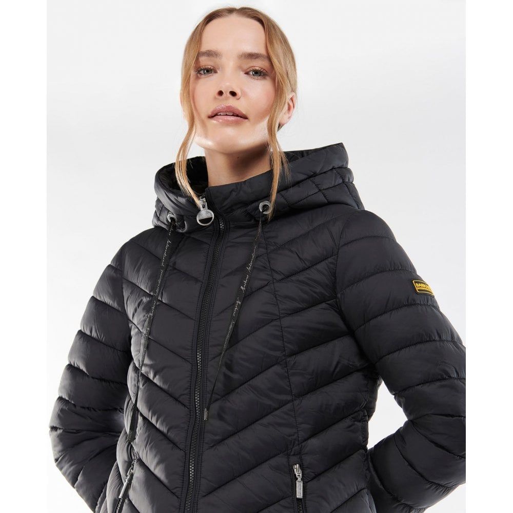 Barbour international durant quilted jacket on sale