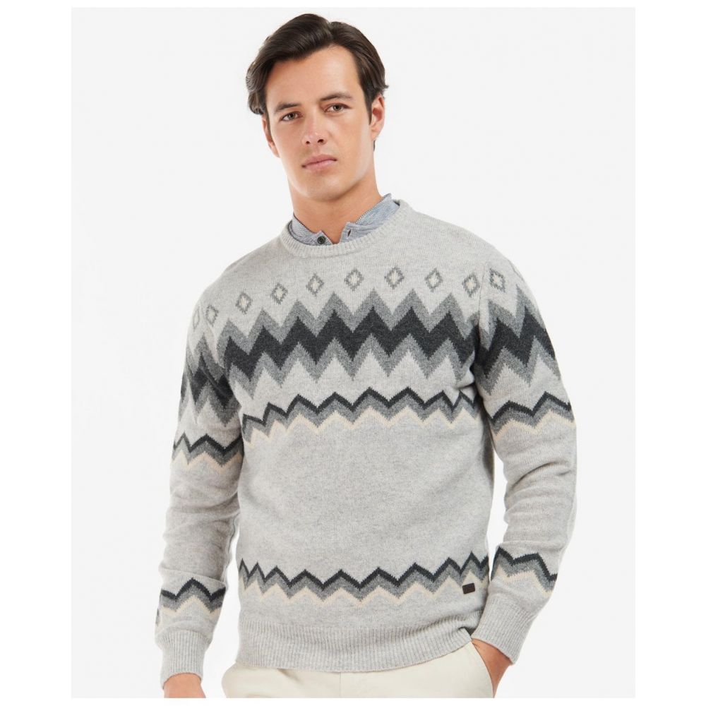 Barbour Regis Fairisle Crew Jumper MKN1426