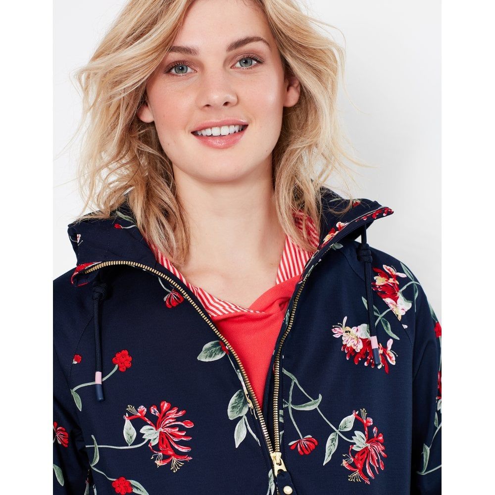 Joules Shoreside Print Coastal Waterproof Jacket 216974