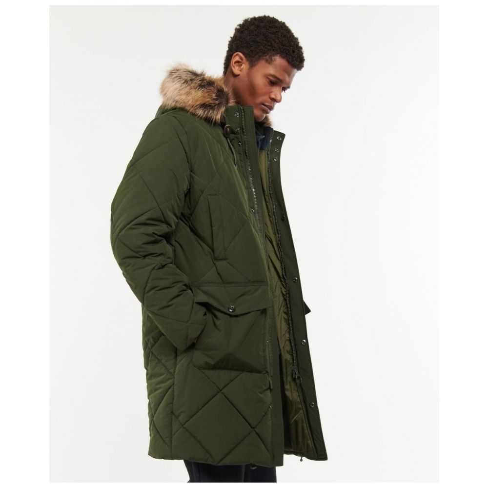 Barbour dalbigh discount parka quilted jacket