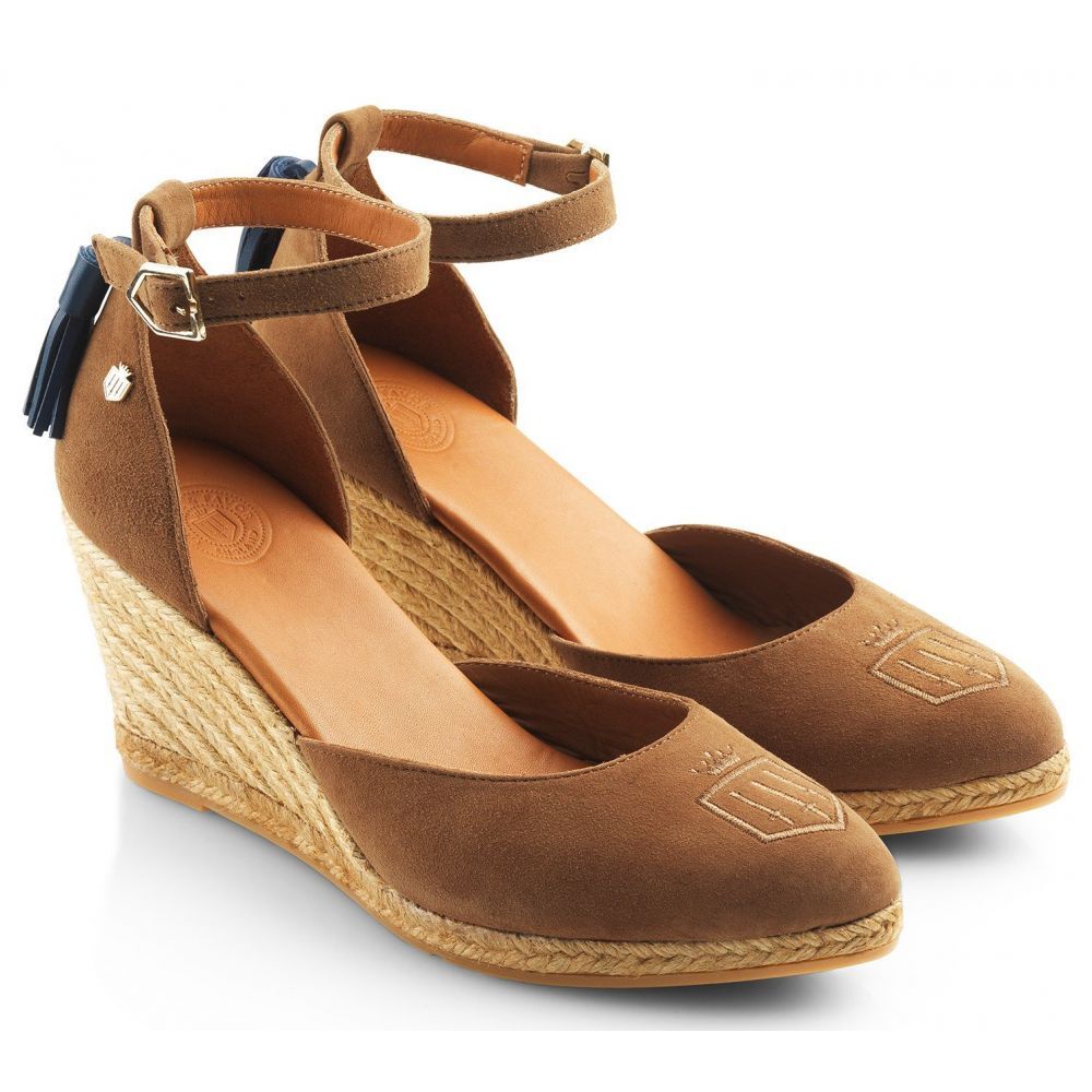 Suede on sale wedge espadrilles