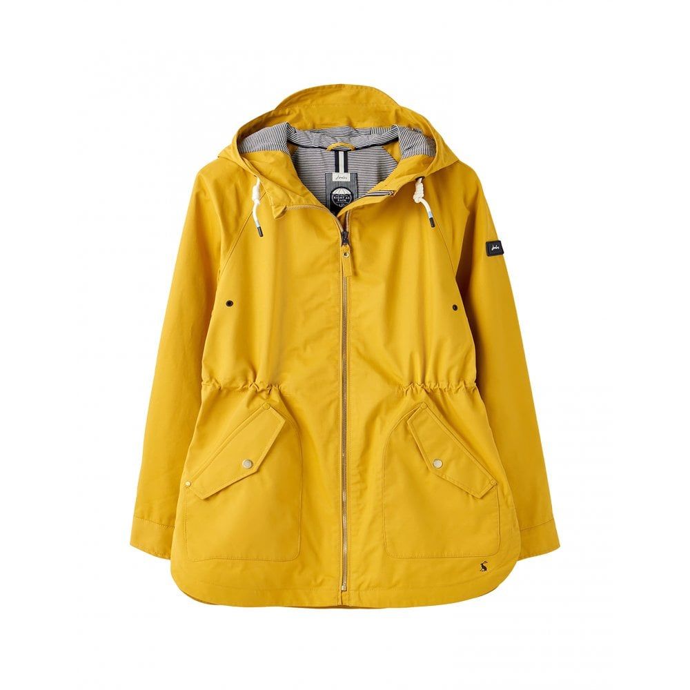 Joules Shoreside Coastal Waterproof A Line Coat 215005