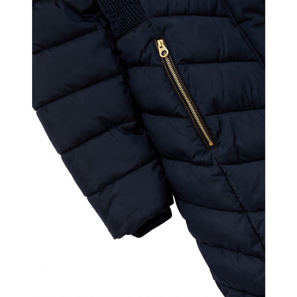 Quilted Longline Padded Coat