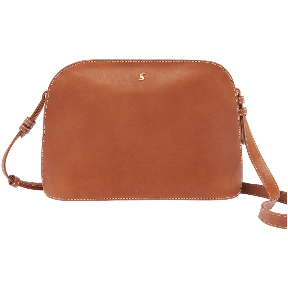 Joules Langton Dome Leather Cross Body Bag | Country Edit