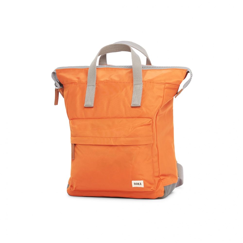 ROKA Bantry B Sustainable Burnt Orange Medium Backpack BANTBMRNBUR